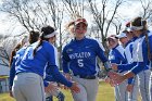 Softball vs UMD  Wheaton College Softball vs U Mass Dartmouth. - Photo by Keith Nordstrom : Wheaton, Softball